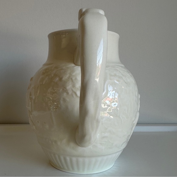 Wedgwood Vintage Pitcher Devonshire Hound Dog Handle Jug Creamware - Picture 8 of 15
